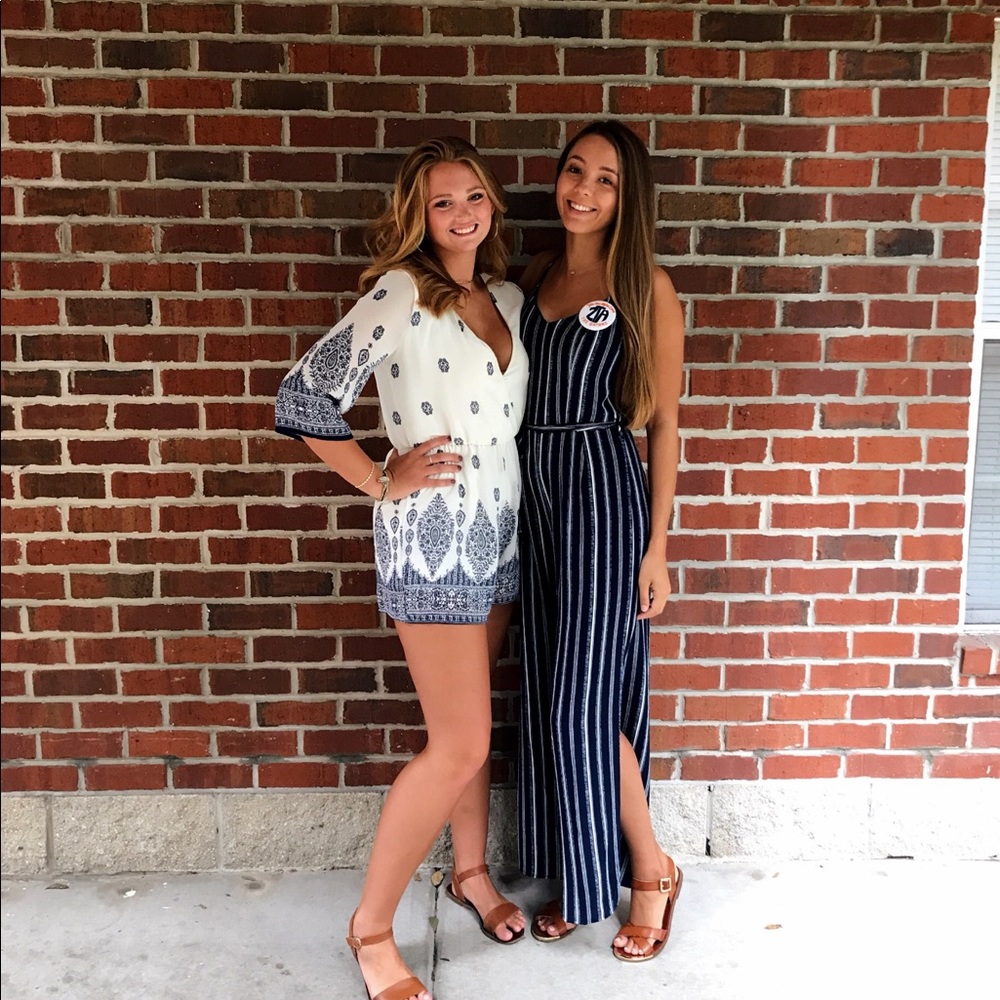 Striped Jumpsuit